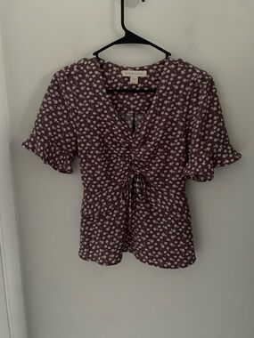 Monteau LA Floral Blouse